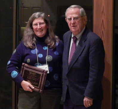 Margaret Black receives Samuel H. Smith Award